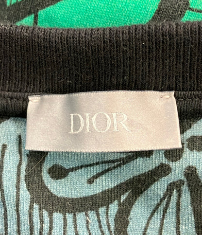 DIOR HOMME STUSSY 半袖Tシャツ 総柄 033J642B0645 メンズ SIZE XS ディオール・オム ステューシー
