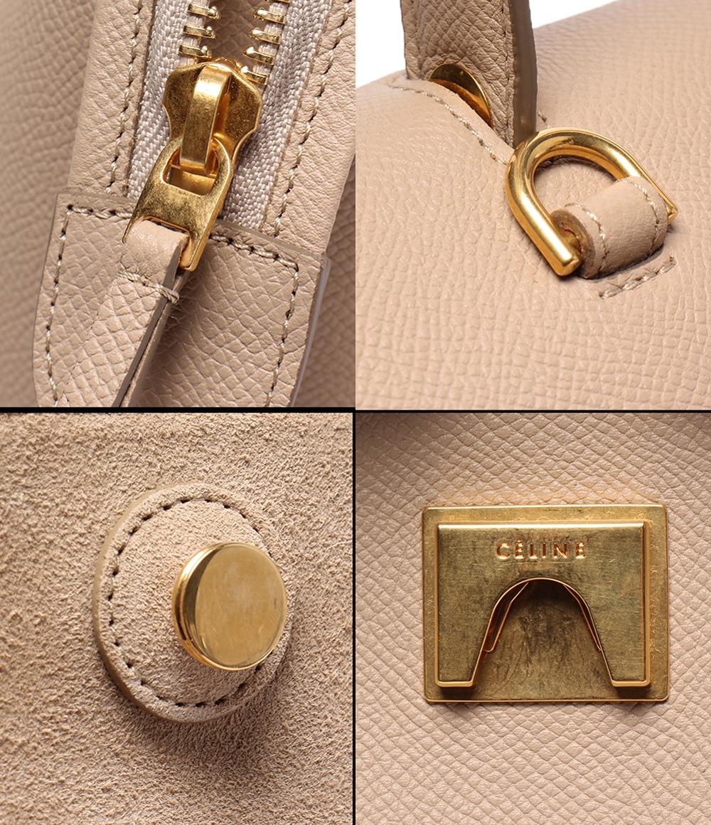 CELINE 2wayハンドバッグ ショルダーバッグ 肩掛け ミニベルトバッグ
