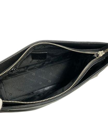 美品 U by ungaro ショルダーバッグ 斜め掛け レザー レディース ユーバイウンガロ