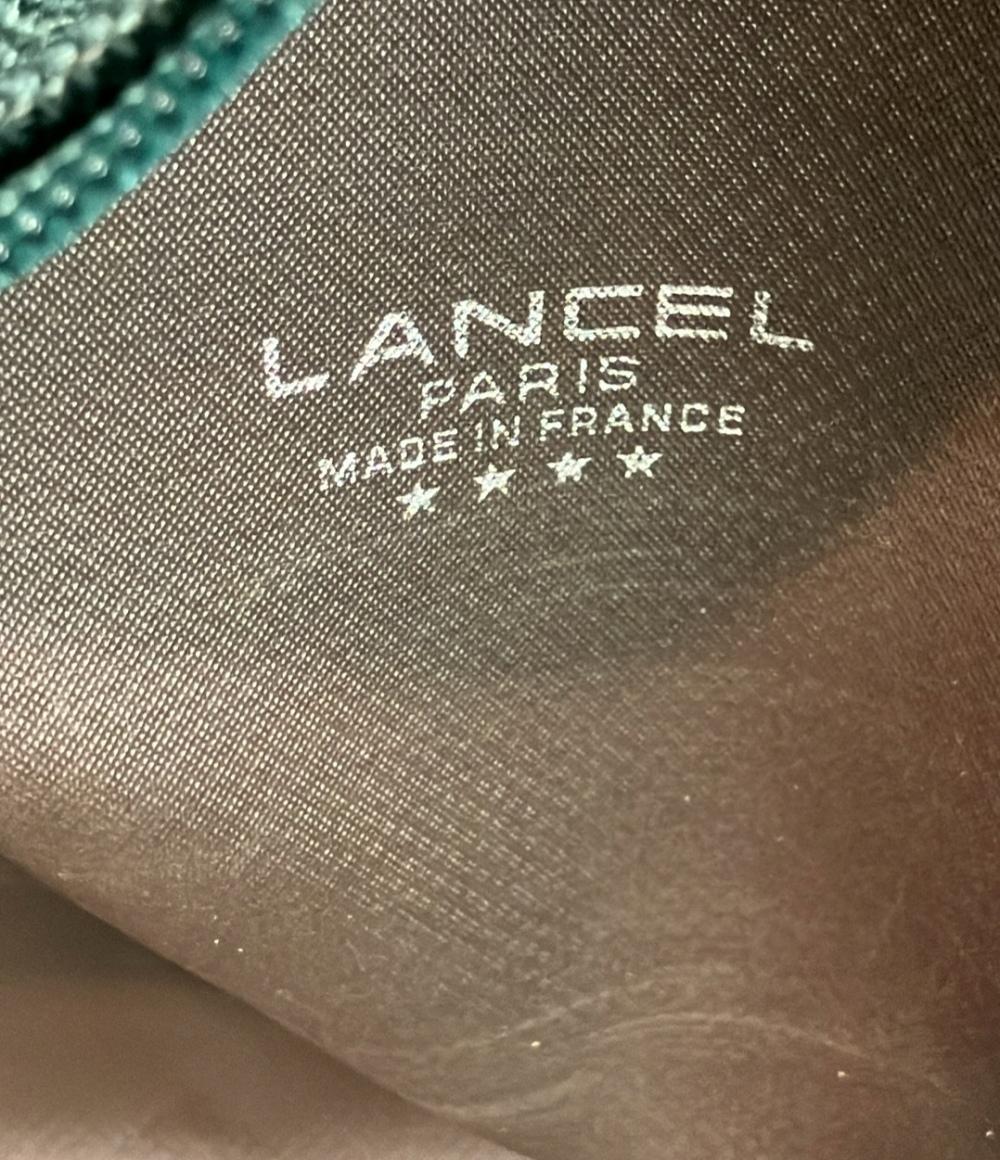 LANCEL ボストンバッグ ロゴ メンズ ランセル
