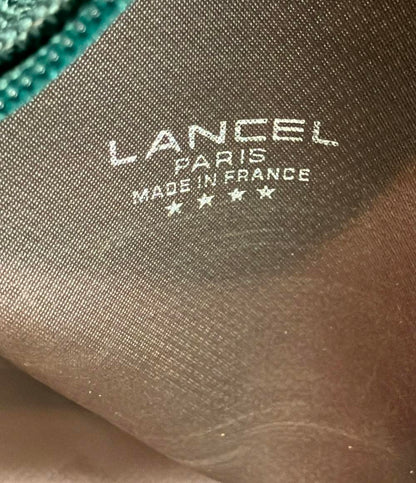 LANCEL ボストンバッグ ロゴ メンズ ランセル