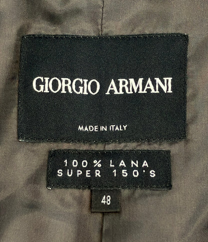 美品 GIORGIO ARMANI テーラードジャケット KAG18T 0A143 レディース SIZE 48 (XL) ジョルジオアルマーニ