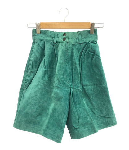 ハーフレザーパンツ レディース SIZE 4 (XS) David Hollis