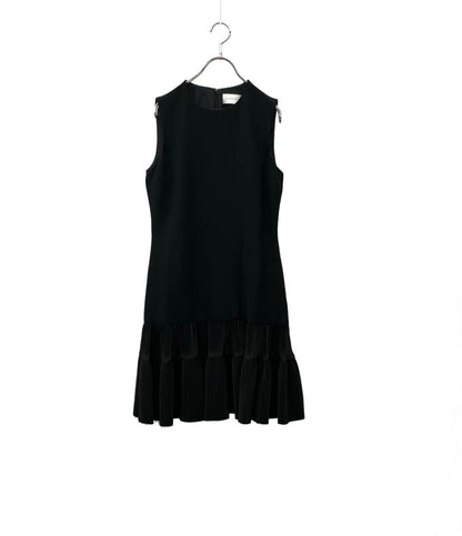 VICTORIA VICTORIA BECKHAM ノースリーブワンピース プリーツ切替 DRVV 588A PSS19 レディース SIZE UK8 (S) ヴィクトリア  ヴィクトリア  ベッカム