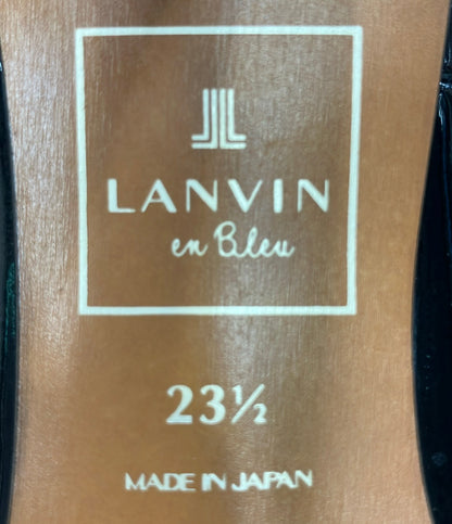 LANVIN en Bleu リボンモチーフ エナメルパンプス 2400 レディース SIZE 23 1/2 ランバンオンブルー