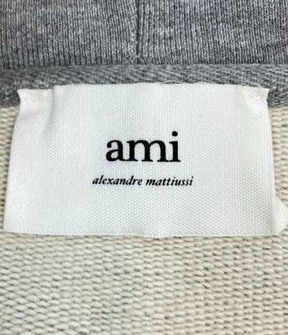 ami alexandre mattiussi パーカー ジップ ロングスリーブ ヘビーコットンジャージー レディース SIZE XXS アミ アレクサンドル マテュッシ