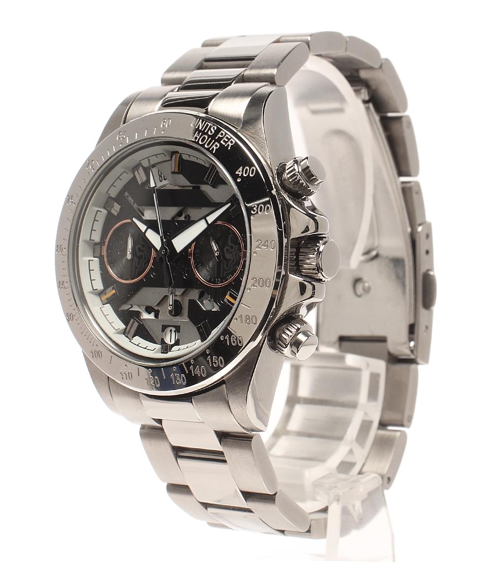 腕時計 NieR：Automata 9S(ヨルハ九号S型) モデル クオーツ ブラック