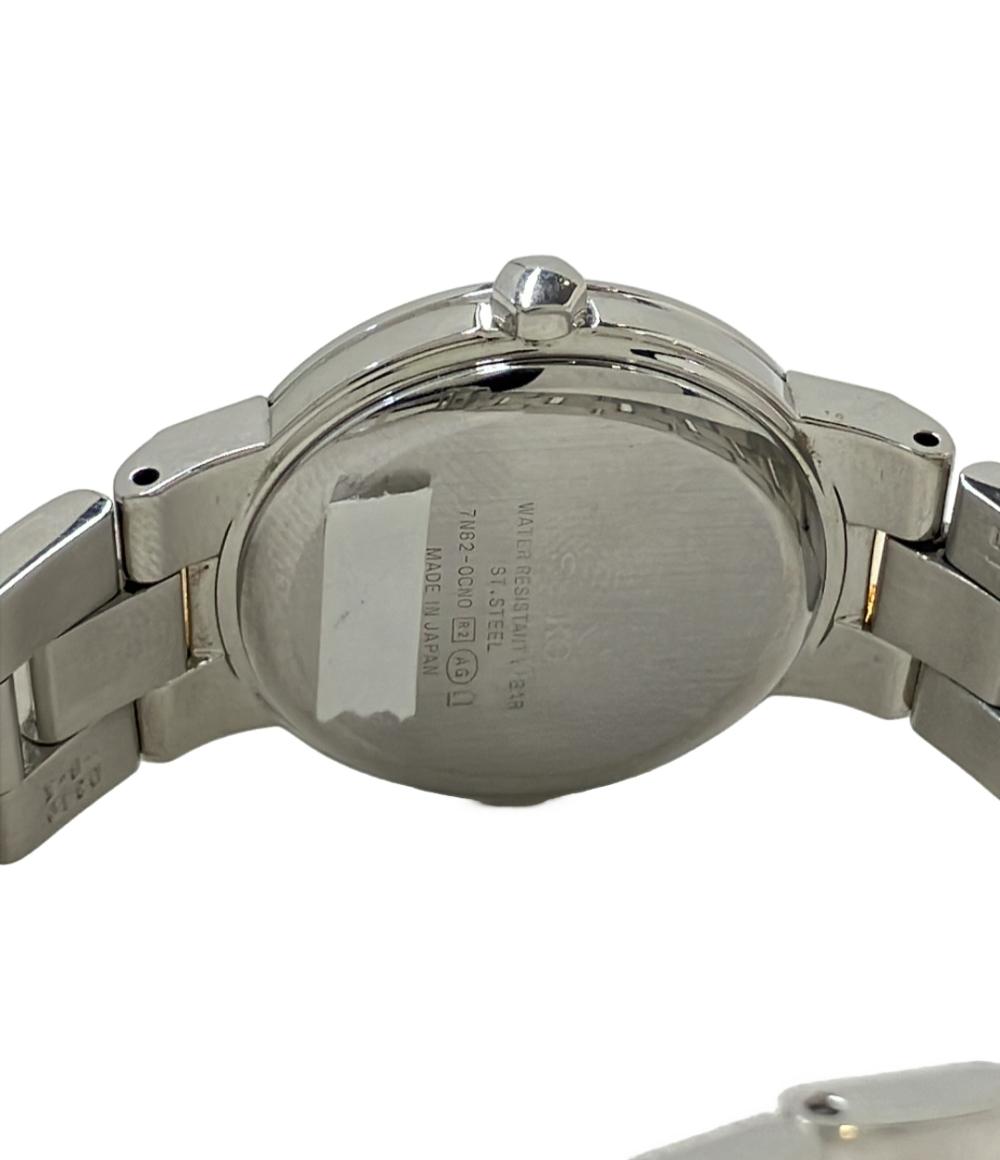 セイコー 腕時計 lk ルキア クオーツ シルバー 7N82-0CN0 レディース SEIKO