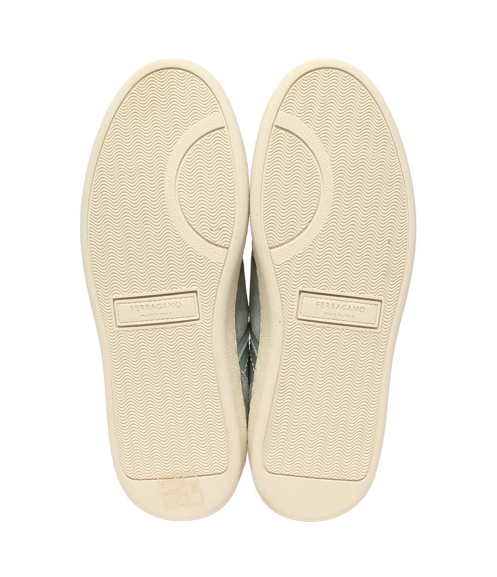 美品 FERRAGAMO ローカットスニーカー 769279 レディース SIZE 7 フェラガモ
