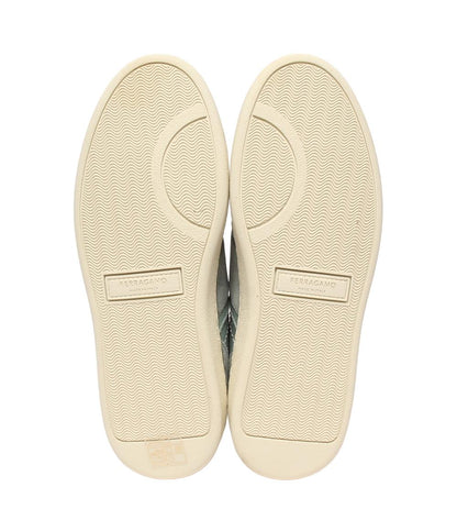 美品 FERRAGAMO ローカットスニーカー 769279 レディース SIZE 7 フェラガモ