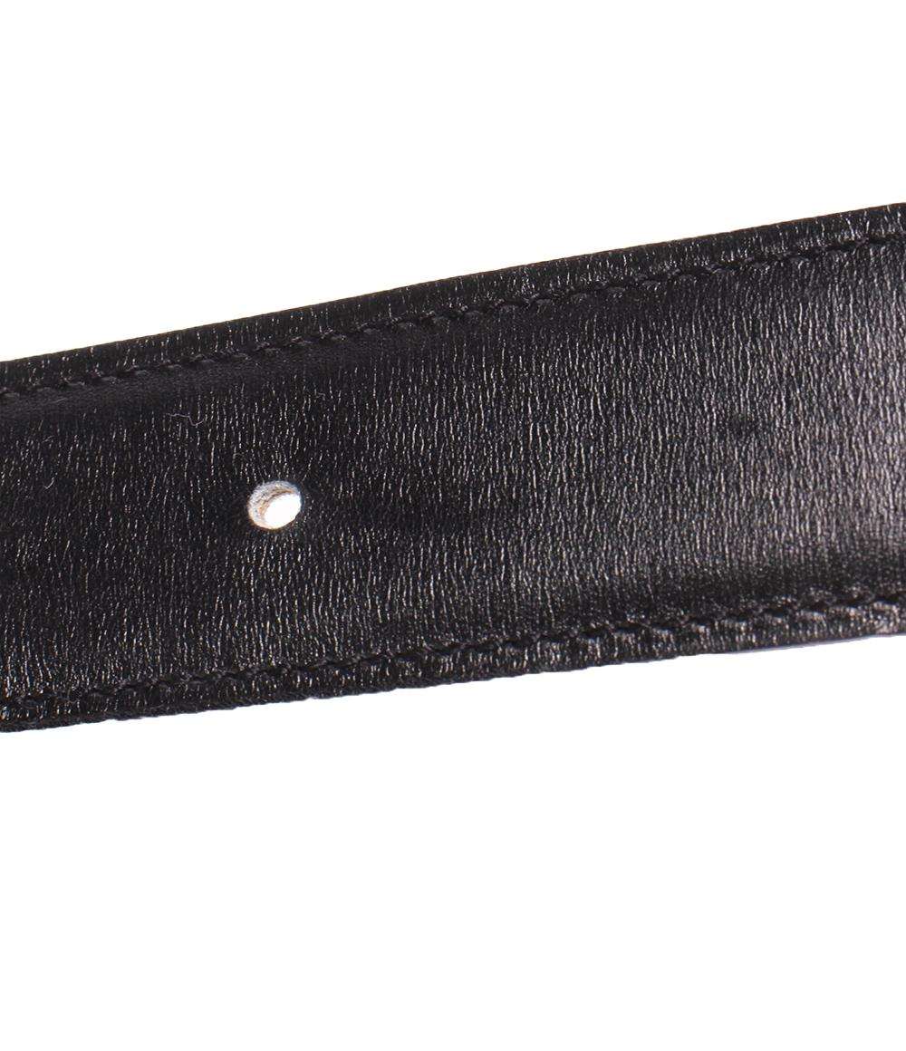 HERMES ベルト エブリンバックル リバーシブルベルト65 シルバー金具 〇Y刻印 レディース エルメス