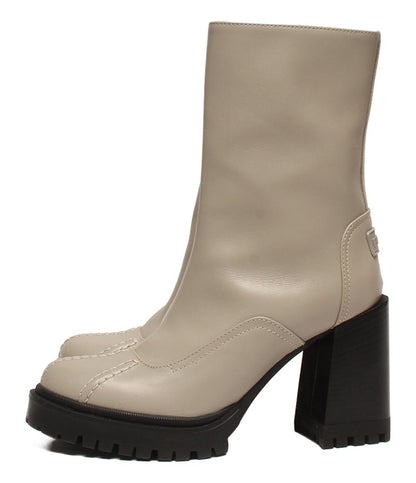 美品 フルラ サイドジップブーツ ショートブーツ YF72CMB レディース SIZE 36 (M) Furla