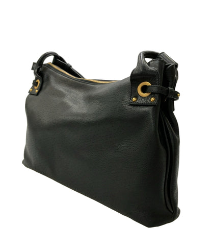 美品 Salvatore Ferragamo ショルダーバッグ 肩掛け 斜め掛け ガンチーニ FI-21 6906 レディース サルヴァトーレフェラガモ