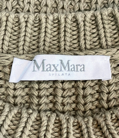 美品 MAX MARA 長袖 ニット 2411361213 6 70 レディース SIZE S マックスマーラ