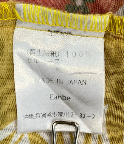 eanbe 半袖シャツ 麻雀柄 メンズ SIZE M イアンべ