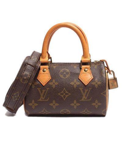 ルイ・ヴィトン 2wayハンドバッグ ゴールド金具 ミニスピーディ モノグラム M41534 廃番 レディース LOUIS VUITTON