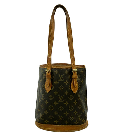 訳あり LOUIS VUITTON ショルダーバッグ バケットPM モノグラム M42238 レディース ルイ・ヴィトン