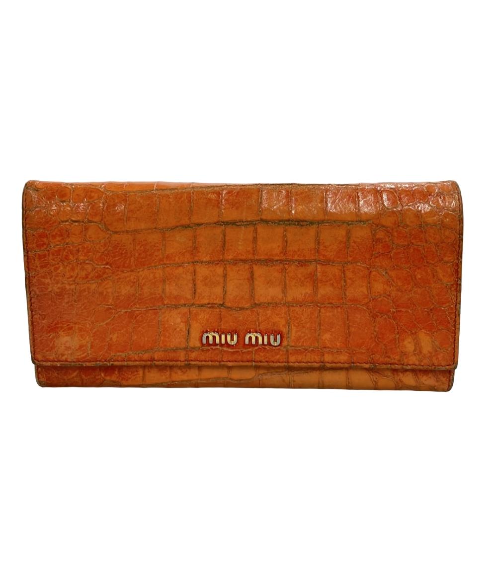 MIUMIU 長財布 レディース ミュウミュウ
