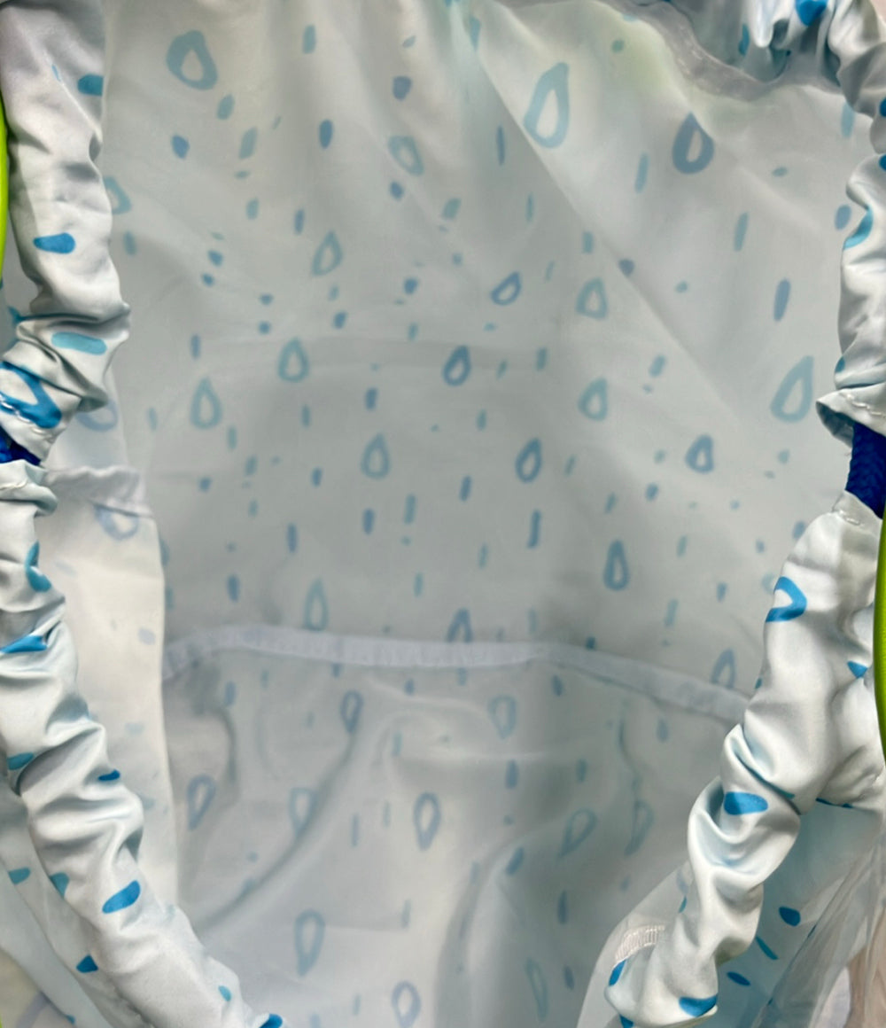 美品 トートバッグ 肩掛け ちいかわ クリアトート 雨だね レディース