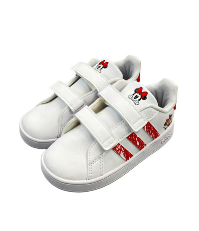 美品 adidas ローカットスニーカー × DISNEY ミニーマウス GY8011 キッズ SIZE 16.0 (M) アディダス