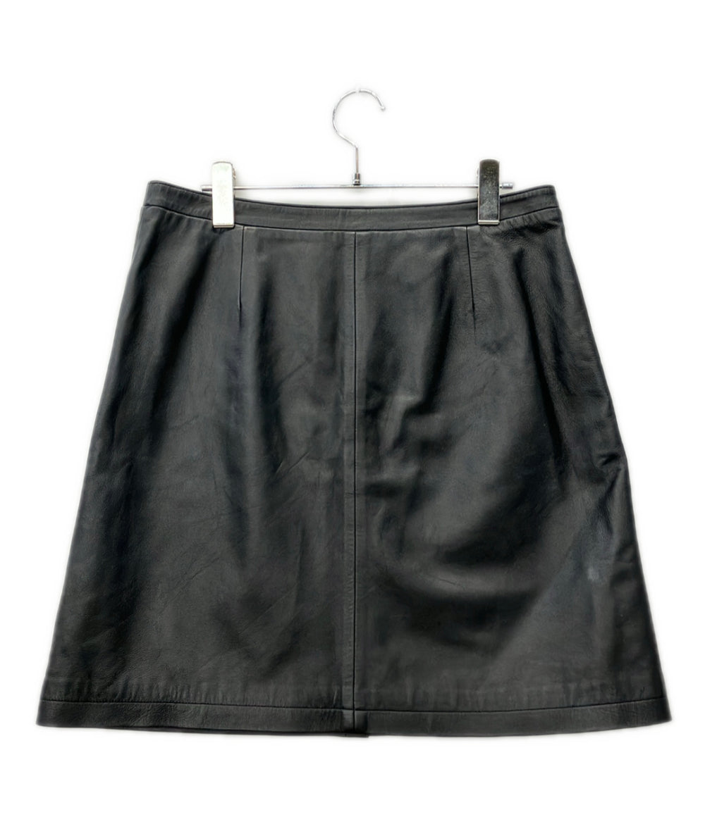 agnes b. ジープレザー スカート レディース SIZE 42 アニエスベー