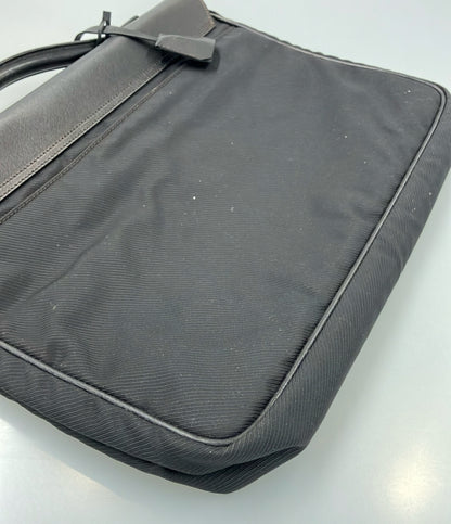 ダンヒル ナイロンレザーブリーフケース メンズ Dunhill