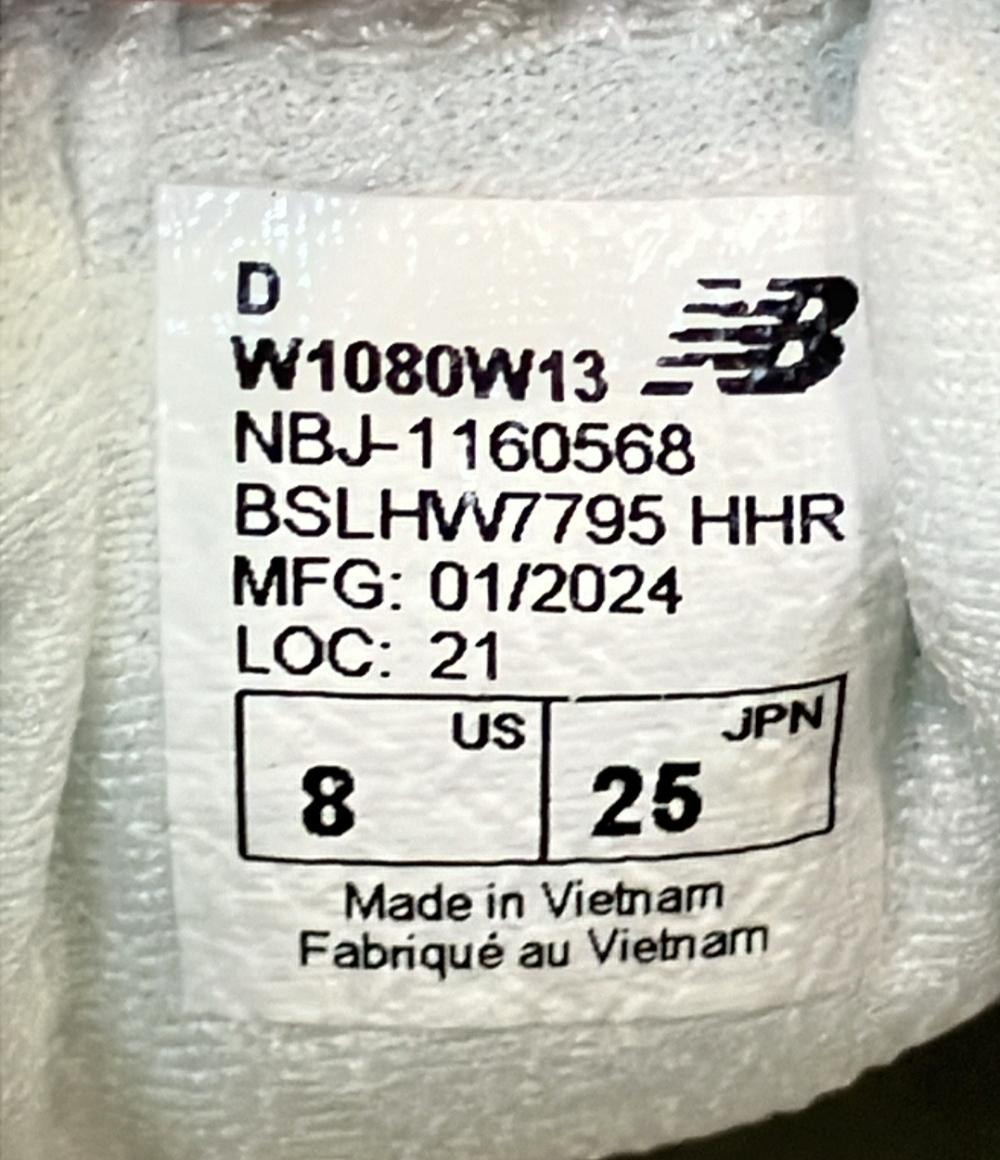 ニューバランス ローカットスニーカー W1080W13 レディース SIZE 25 (XL) NEW BALANCE