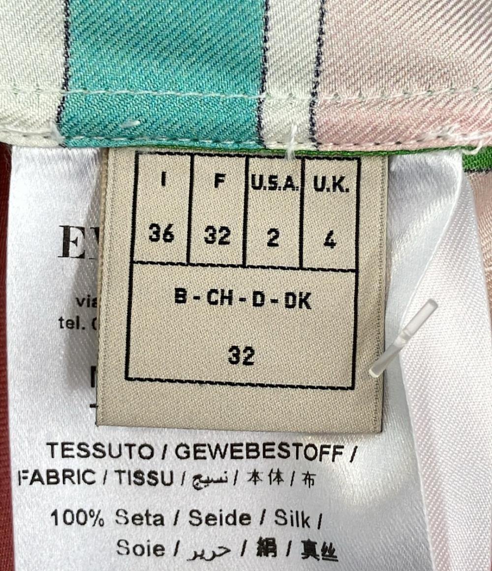 美品 Emilio Pucci 半袖ブラウス 9HRM81 レディース SIZE USA 2 (XS) エミリオ・プッチ