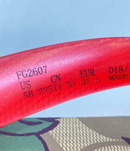 美品 COACH ビーチサンダル シグネチャー柄 レディース SIZE 5 B コーチ