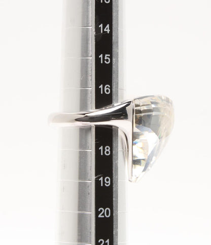 美品 スワロフスキー リング 指輪 ハートモチーフ レディース SIZE 17号 SWAROVSKI