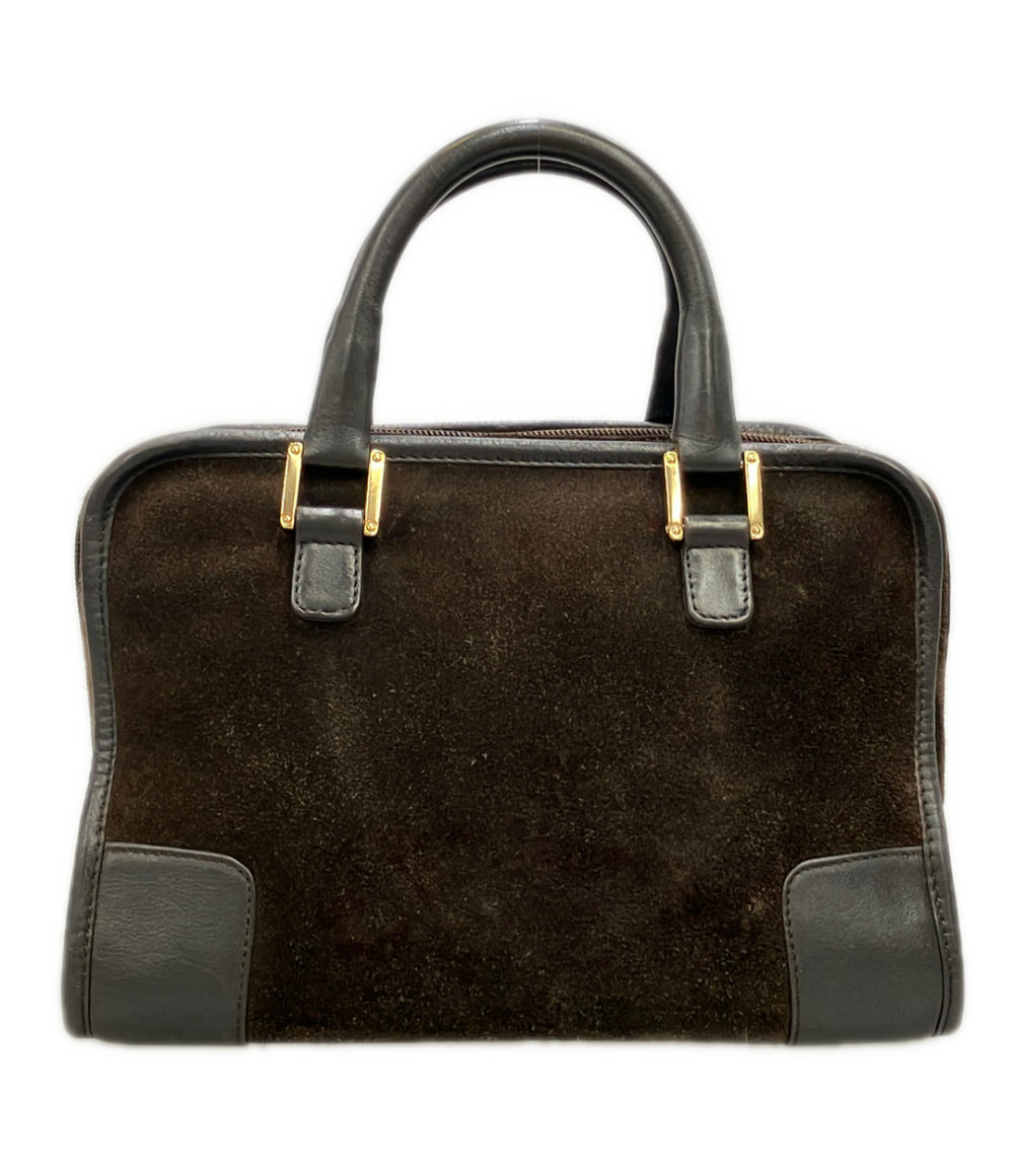LOEWE ハンドバッグ スウェード アマナソ28 レディース ロエベ