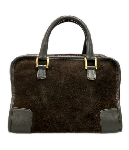 LOEWE ハンドバッグ スウェード アマナソ28 レディース ロエベ