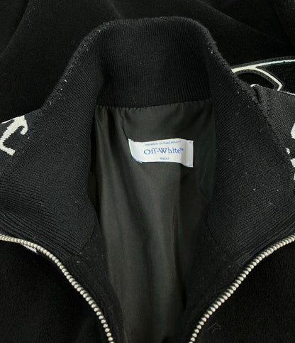 OFF-WHITE スタジャントラックジャケット メンズ SIZE S オフホワイト