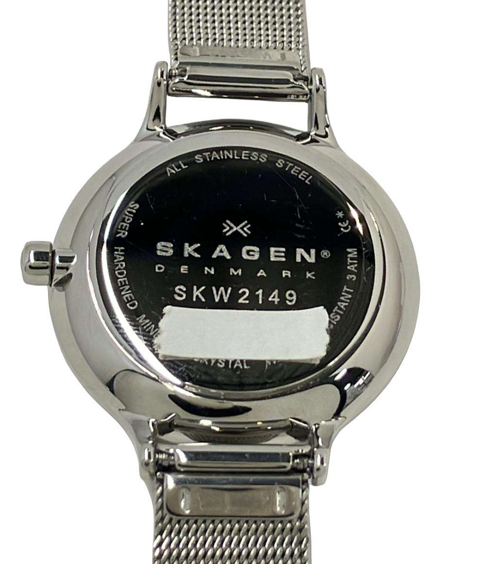 スカーゲン SKW2149 腕時計 ウォッチ クォーツ ロゴ シルバー色 Amazon.co.jp: SKAGEN[スカーゲン] skw2149 Anita Steel Mesh SKW2149