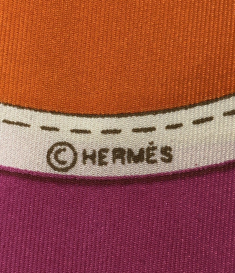 エルメス  スカーフ カレ90 シルク100% 馬鎧  Camails    レディース  (複数サイズ) HERMES