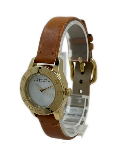 MARC BY MARC JACOBS 腕時計 クオーツ ホワイト MBM1219 レディース マークバイマークジェイコブス