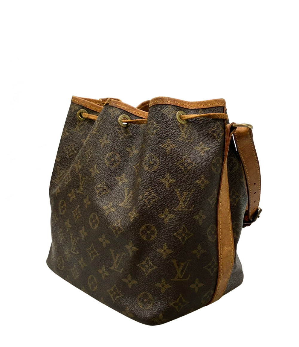LOUIS VUITTON ショルダーバッグ 肩掛け プチノエ モノグラム M42226 レディース ルイ・ヴィトン