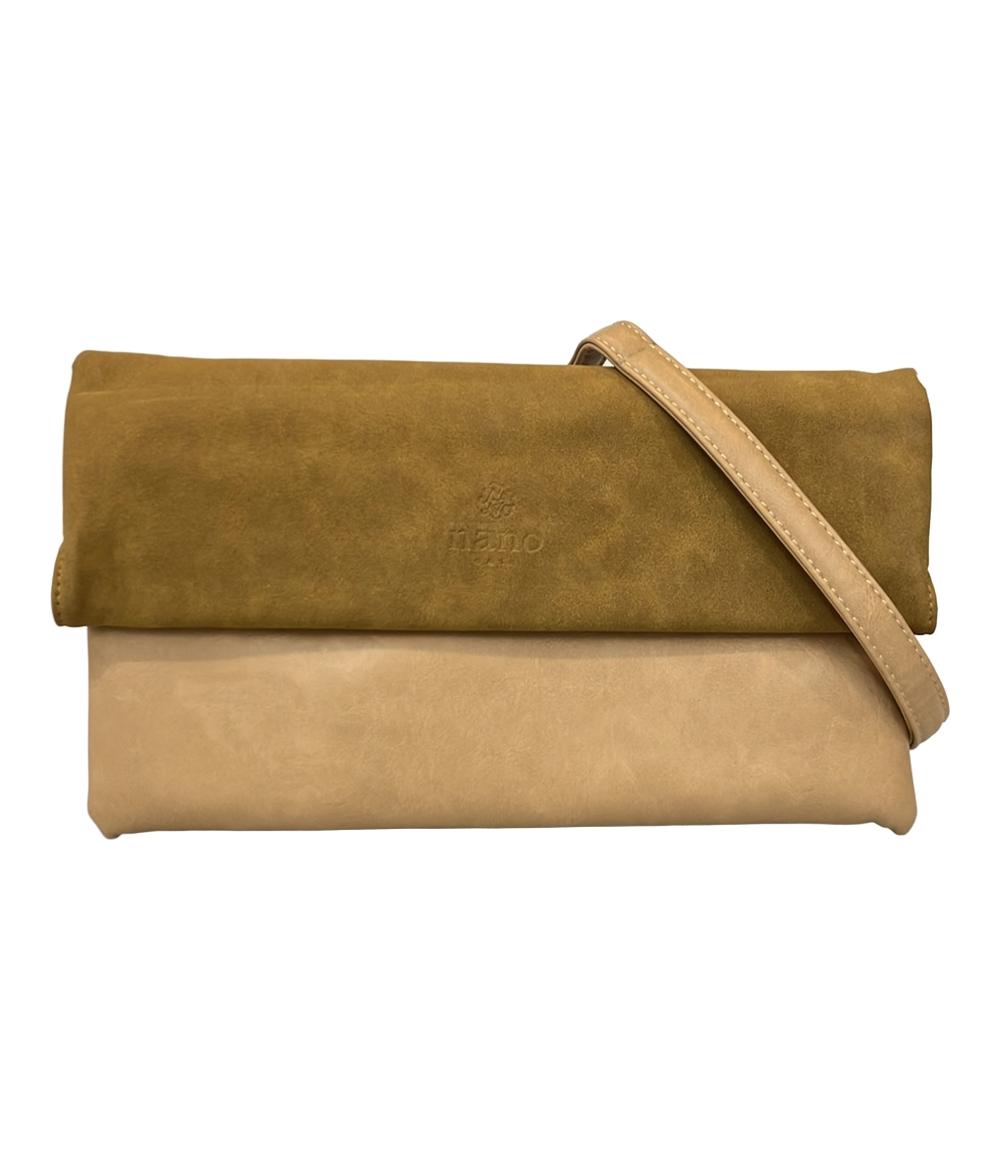 訳あり nano universe 2way クラッチバッグ セカンドバッグ ショルダーバッグ 斜め掛け レディース ナノユニバース