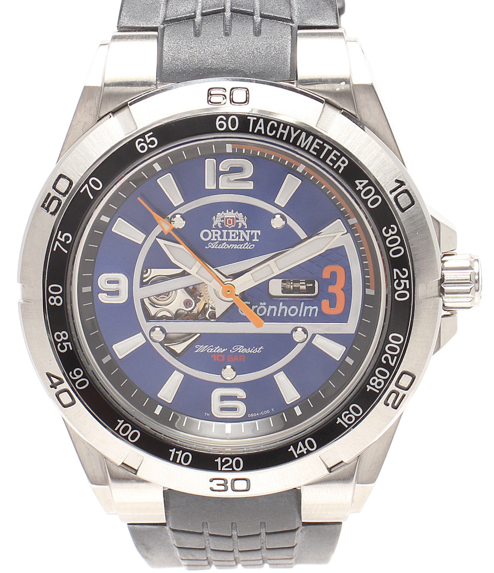 ORIENT 腕時計 マーカス グロンホルム 自動巻き ブルー WV0111DB メンズ オリエント