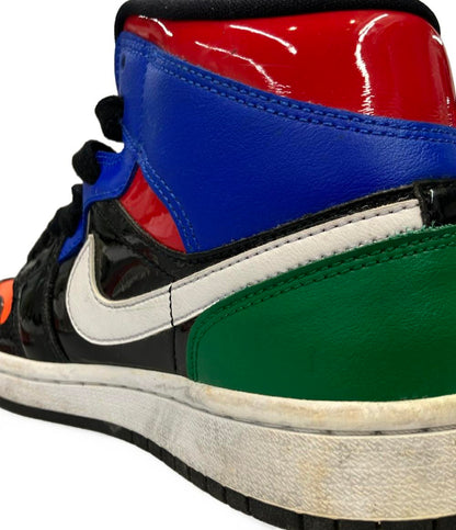 NIKE ミドルカットスニーカー エアジョーダン 1 ミッド SE CV5276-001 レディース SIZE 23.5 (M) ナイキ