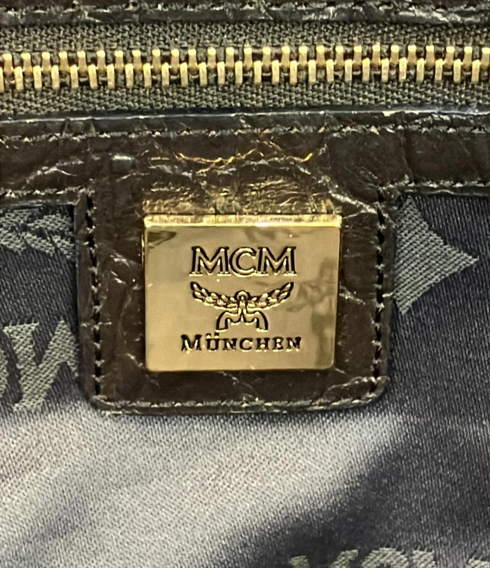 MCM 2WAY ハンドバッグ トートバッグ ショルダーバッグ 斜め掛け レディース エムシーエム