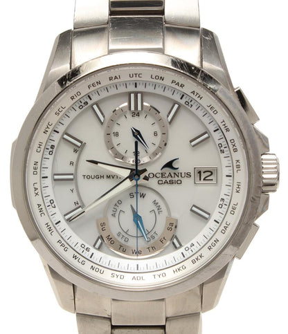 CASIO 腕時計 オシアナス OCEANUS ソーラー ホワイト系 OCW-T2500 メンズ カシオ