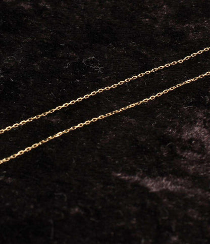 美品 ヴァンドームアオヤマ ネックレス K10 ダイヤ フラワーモチーフ レディース VENDOME AOYAMA