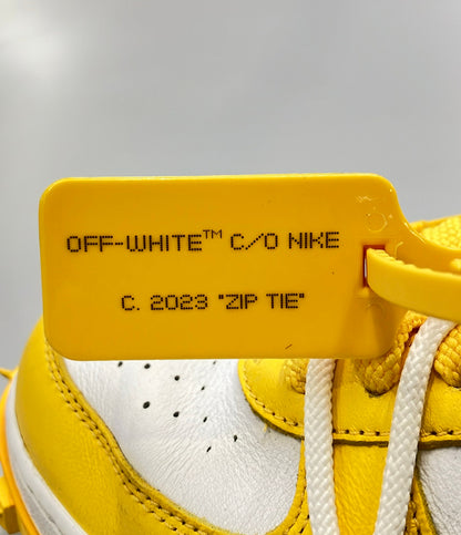 NIKE OFF-WHITE ミッドカットスニーカー AIR FORCE 1 MID SP LTHR DR0500-101 メンズ レディース SIZE 26.5 ナイキ オフホワイト
