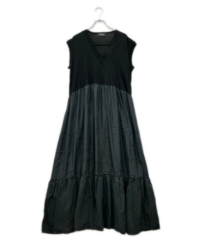 SINME ノースリーブ VネックC/Sワンピース レディース SIZE F (M) シンメ
