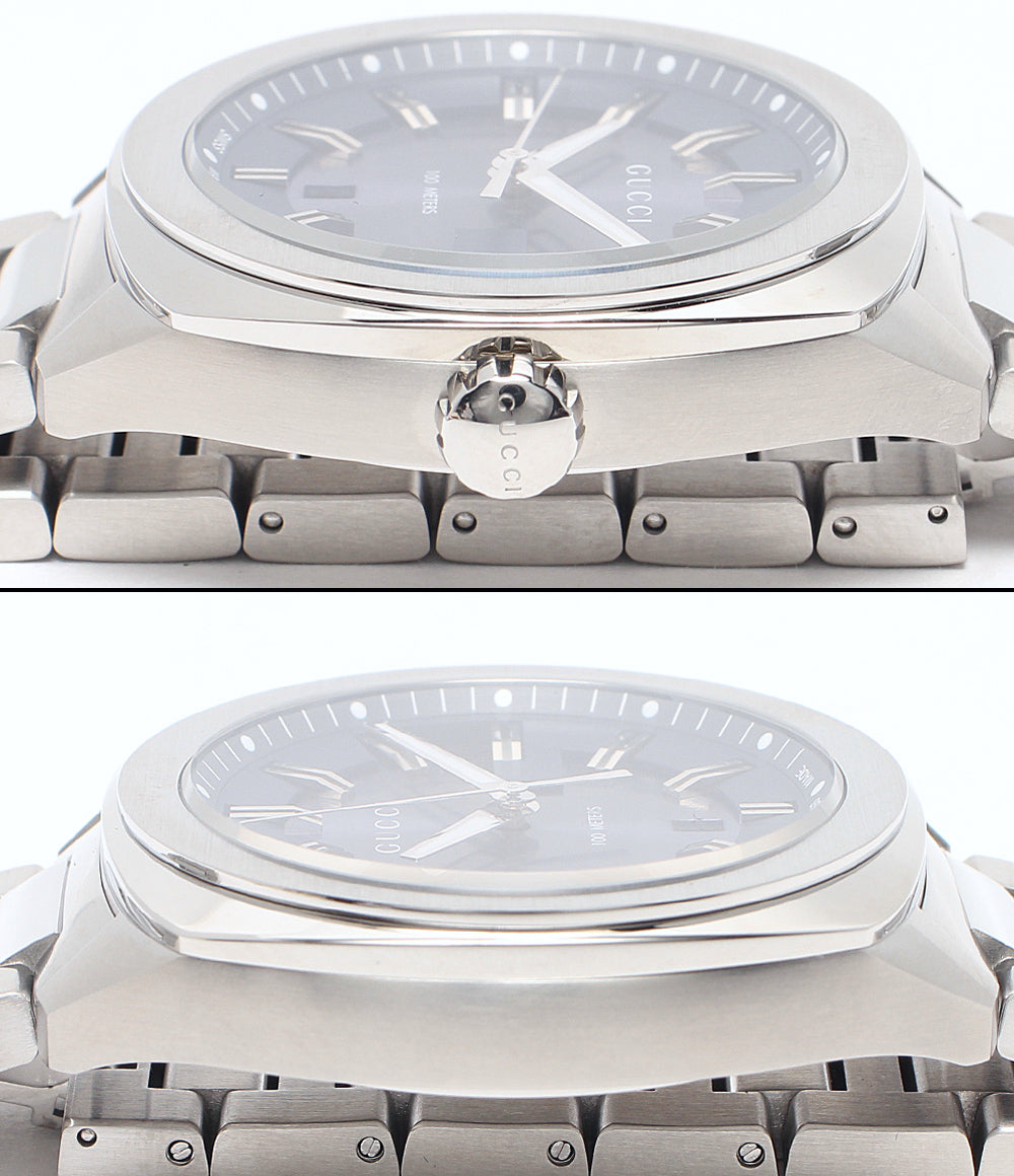 美品 GUCCI 腕時計 GG2570 クオーツ YA142303 メンズ グッチ