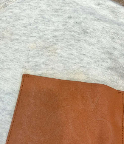 LOEWE プルオーバーパーカー レザーポケット S359Y25X14 レディース ロエベ