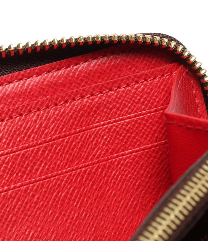 LOUIS VUITTON ラウンドファスナー長財布 ダミエ ポルトフォイユ クレマンス N60534 レディース ルイ・ヴィトン