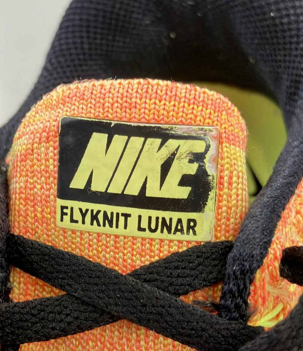 NIKE ランニングシューズ FLYKNIT LUNAR 3 698182-700 レディース SIZE 24.0 (L) ナイキ