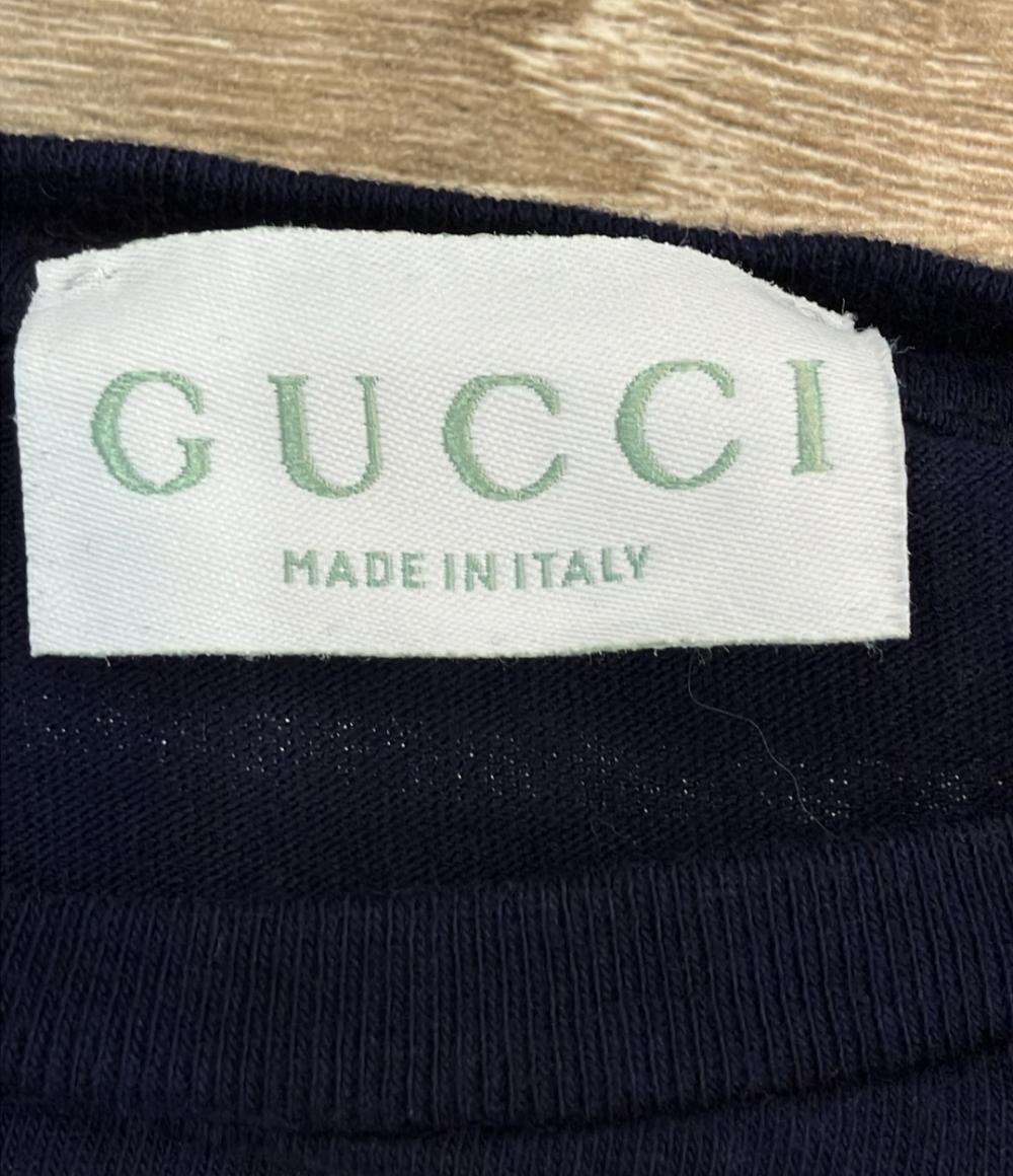 GUCCI 半袖 Tシャツ ストライプ コットンジャージー Tシャツ 130 ボーダー柄 547559 XJGY6 4392 キッズ SIZE 8 (130) グッチ